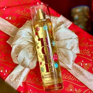 Winter Peach Marshmallow Bath & Body Works Spray